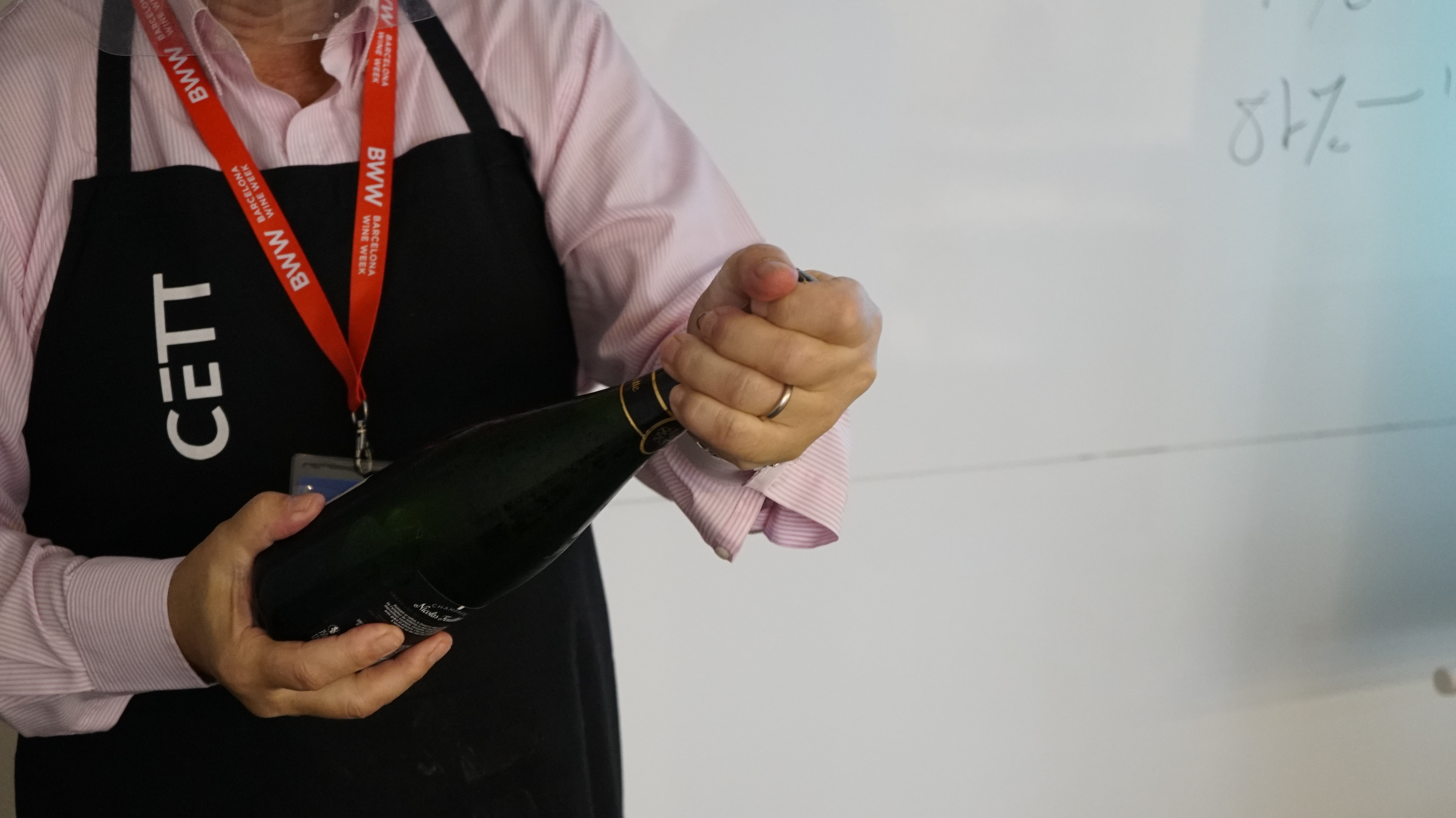Photography from: Clase sobre el champagne en el Diploma Superior de Sommelier | CETT
